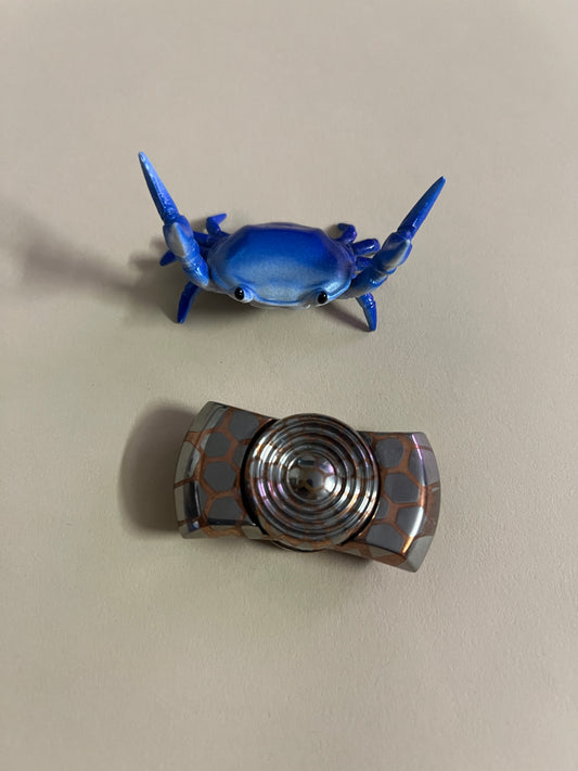 Yellow day energy - superconductor chub- fidget spinner - fidget toy