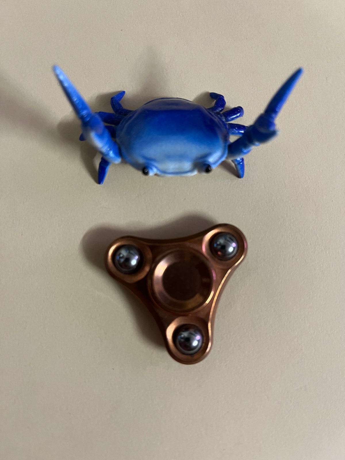 Micro Fidget Spinner Focuswork micro axis mini - copper - fidget spinner - Fidget toy ...