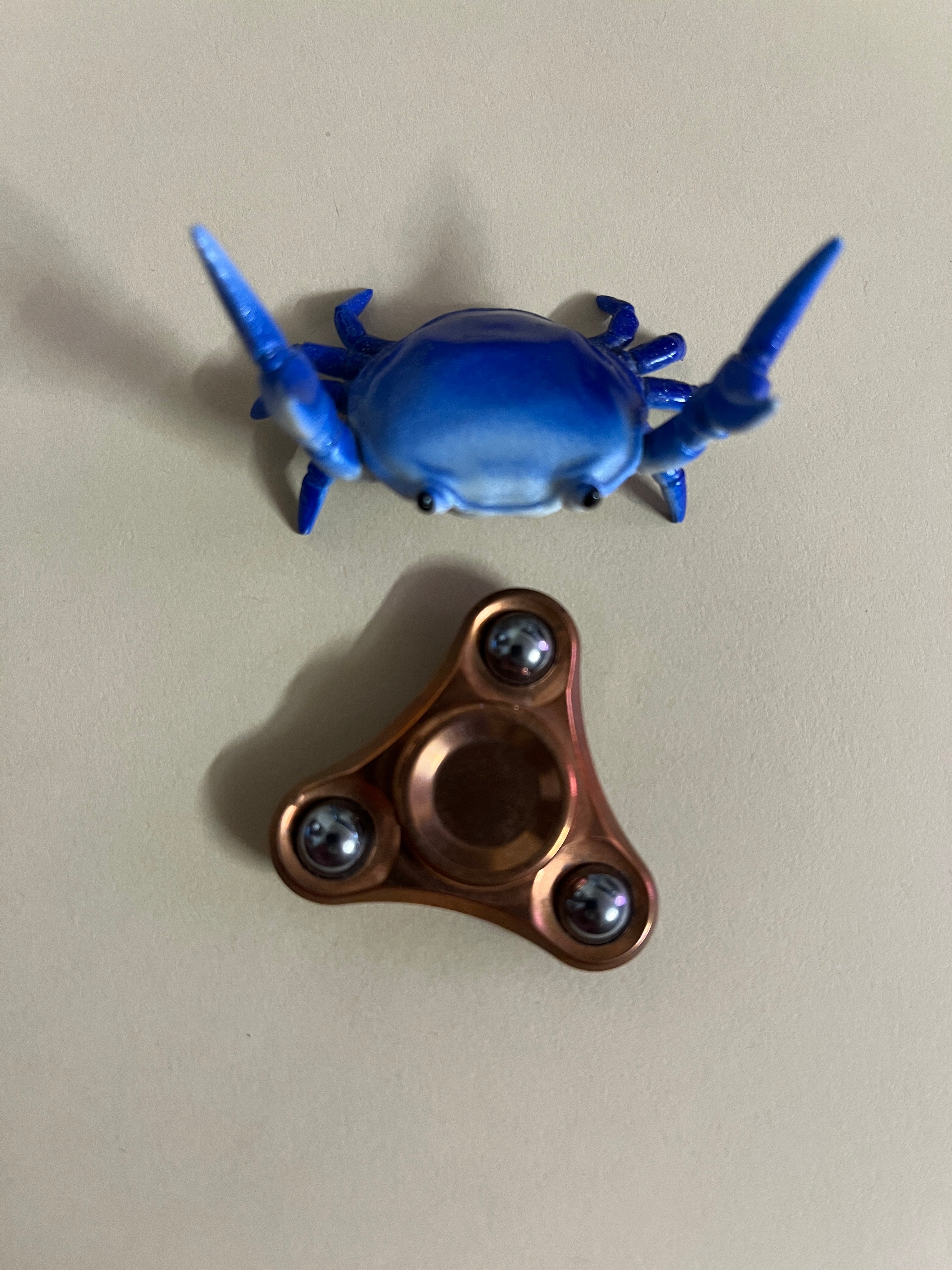 Micro Fidget Spinner Focuswork micro axis mini - copper - fidget spinner - Fidget toy ...