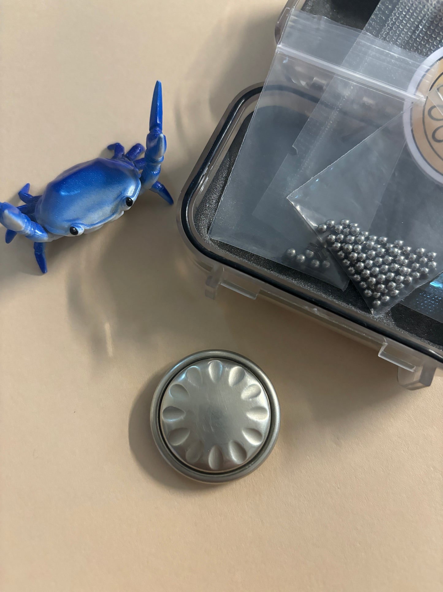 Topc spark - SS - haptic coin / worry stone