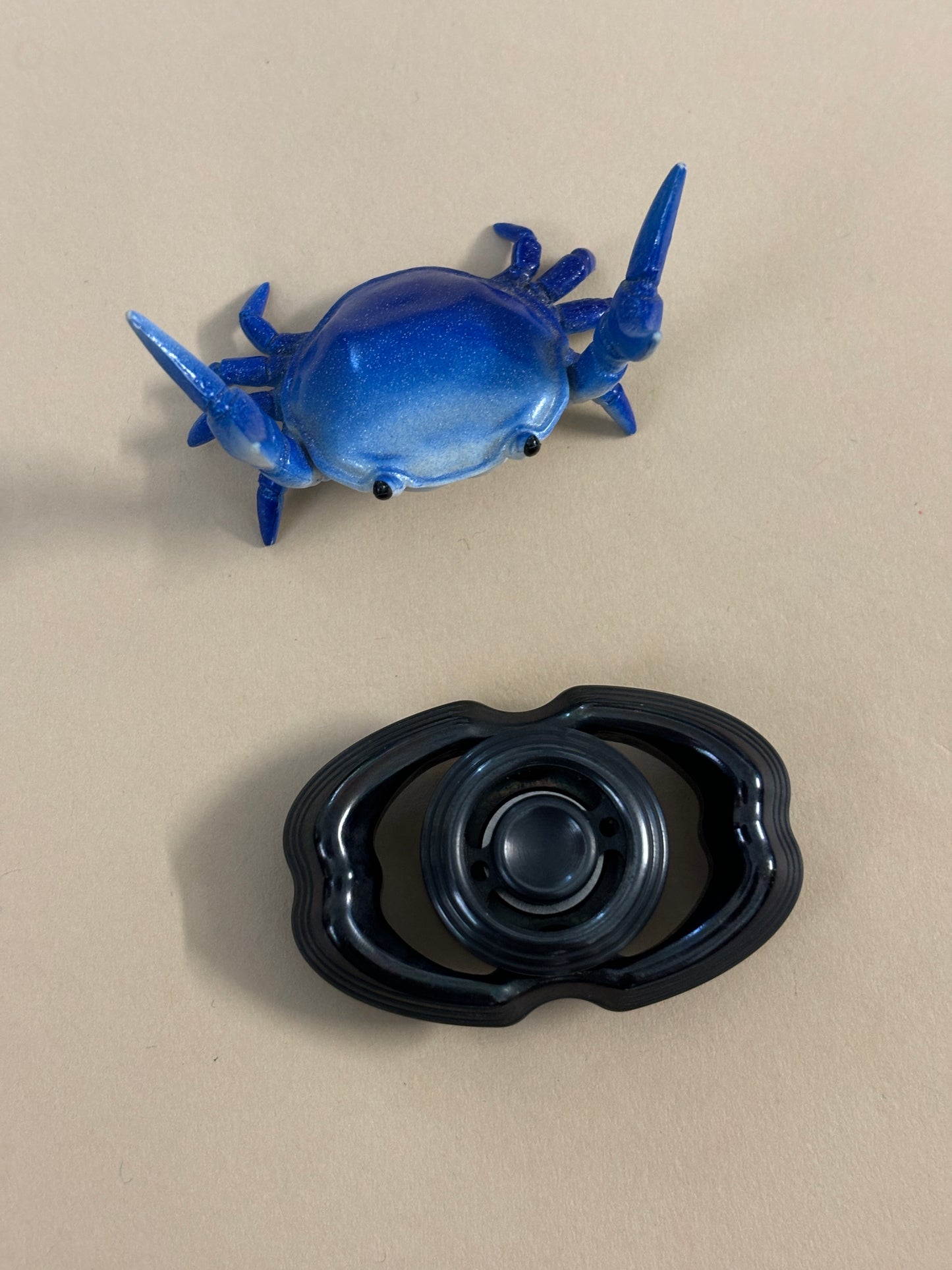 2R LQEDC - tungsten obsidian - fidget spinner  - fidget toy