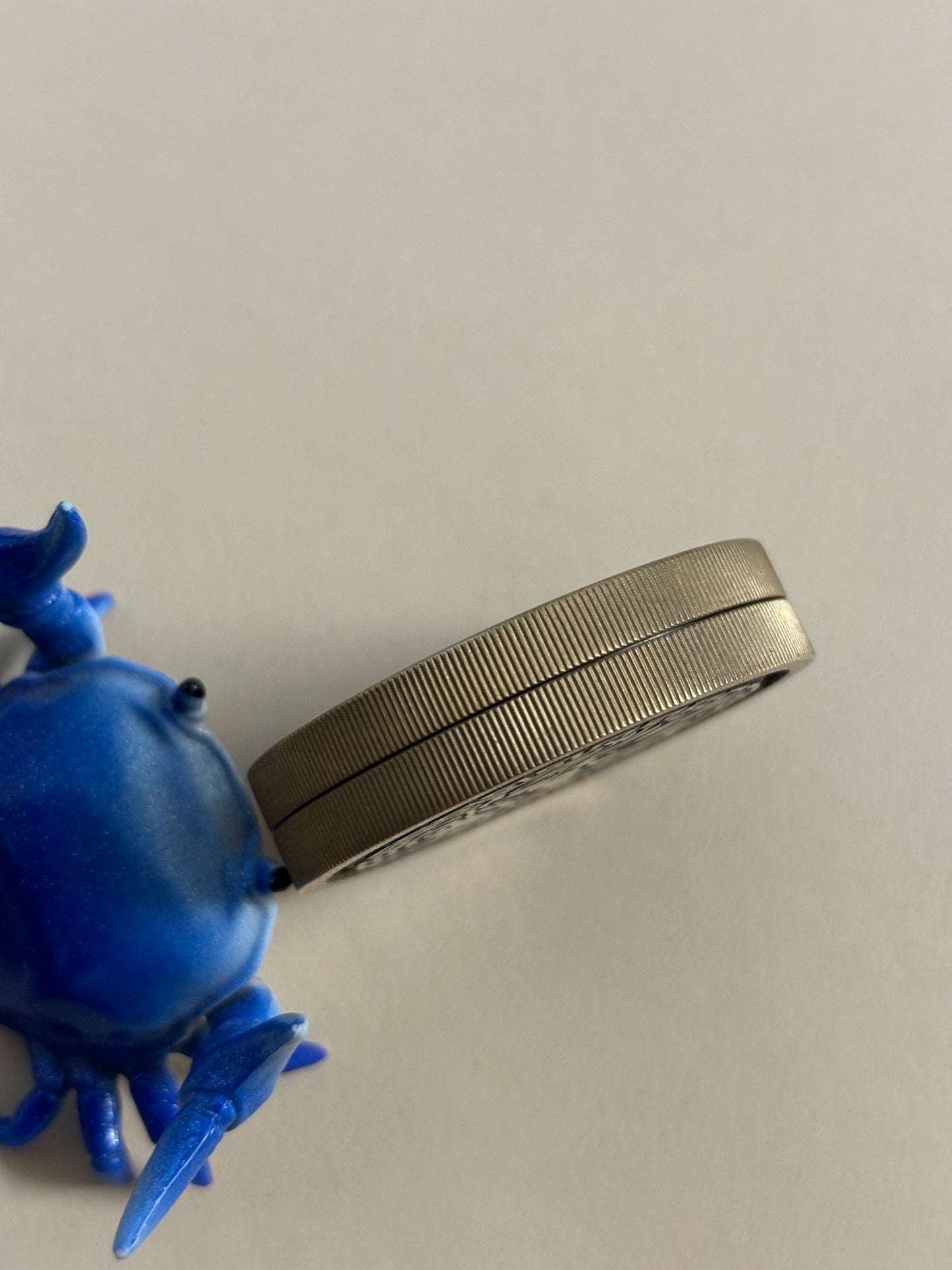 Umburry - brass - water - full size - haptic coin - fidget toy