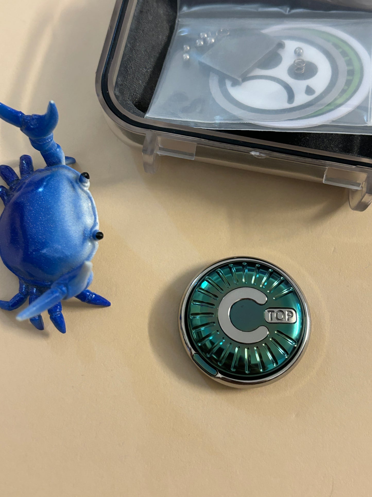 Topc zirc newer edition - haptic coin / worry stone