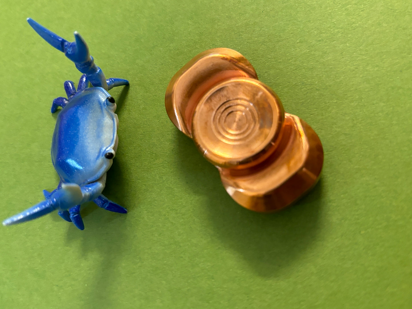 Indy Thicc - chelsea LP Copper (Cu) - fidget spinner - fidget toy