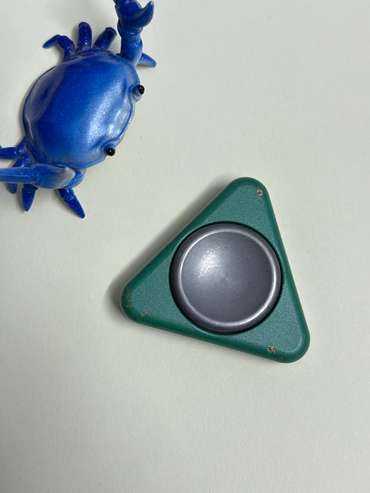 Twoedc - soft triangle - brass/ti - Fidget spinner