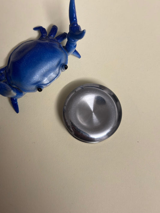 Pose - button 28mm x 6mm SS - fidget spinner  - fidget toy