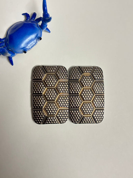 Magnus turtle golf ball battle worn slider - TI with SS plate - fidget toy