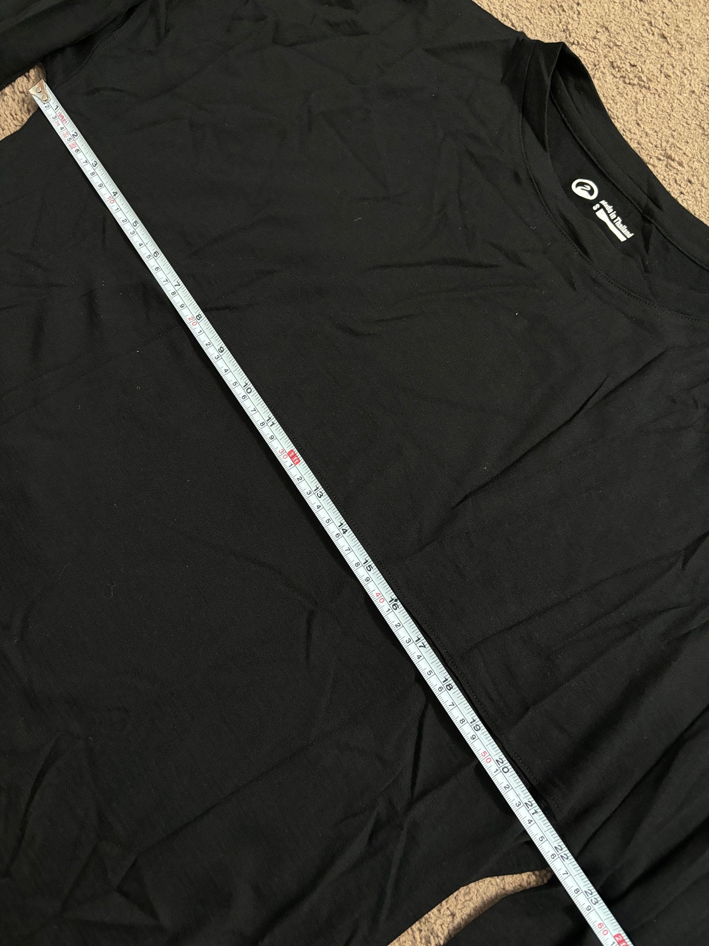 Outlier long sleeve wool billboard - small - black