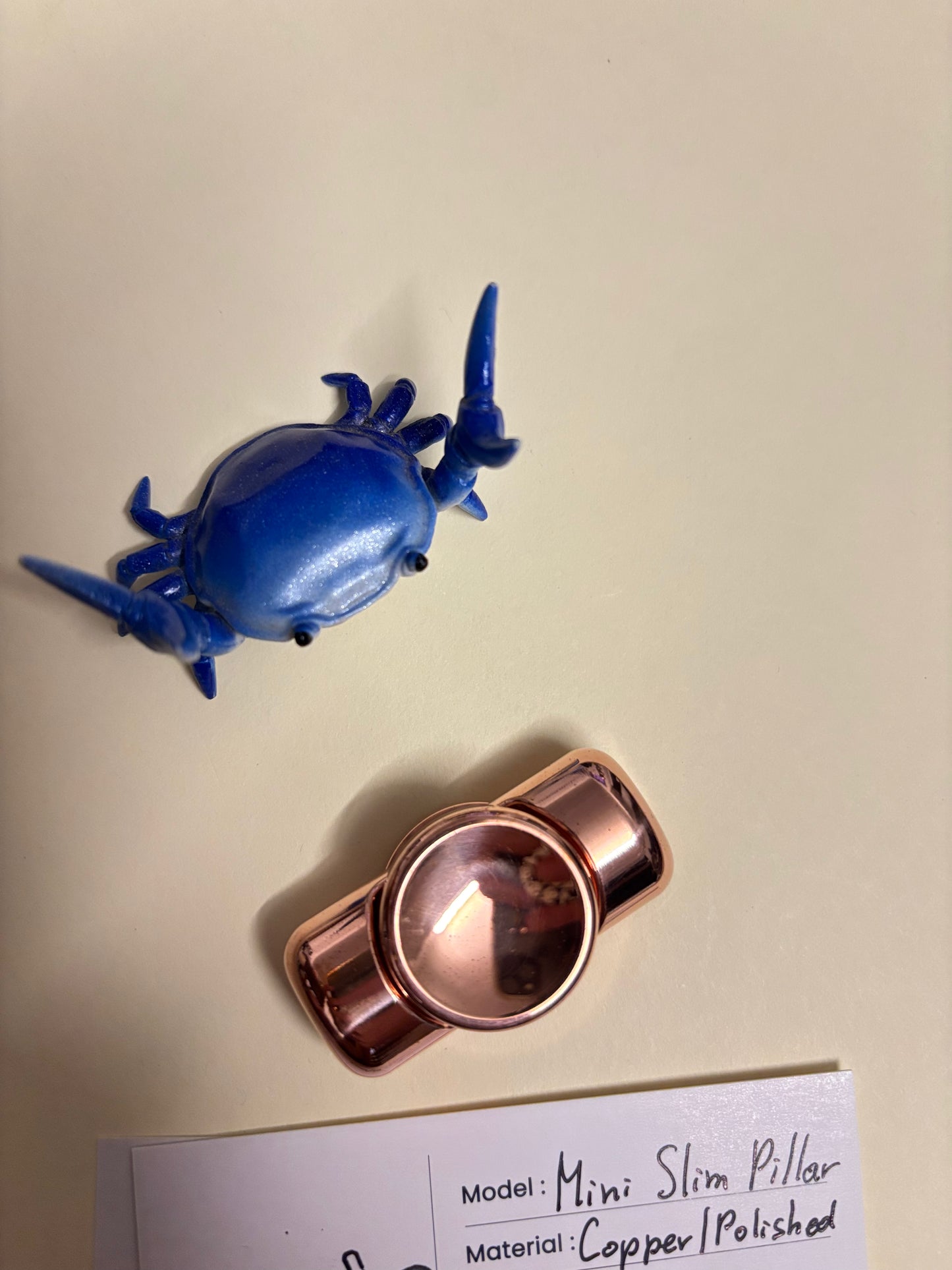 Clean EDC - mini slim pillar - cu polish - fidget spinner - fidget toy