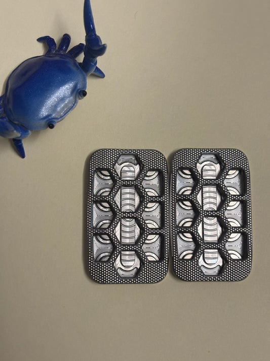 Magnus hex toad golf - Ti/SS plates  - fidget toy