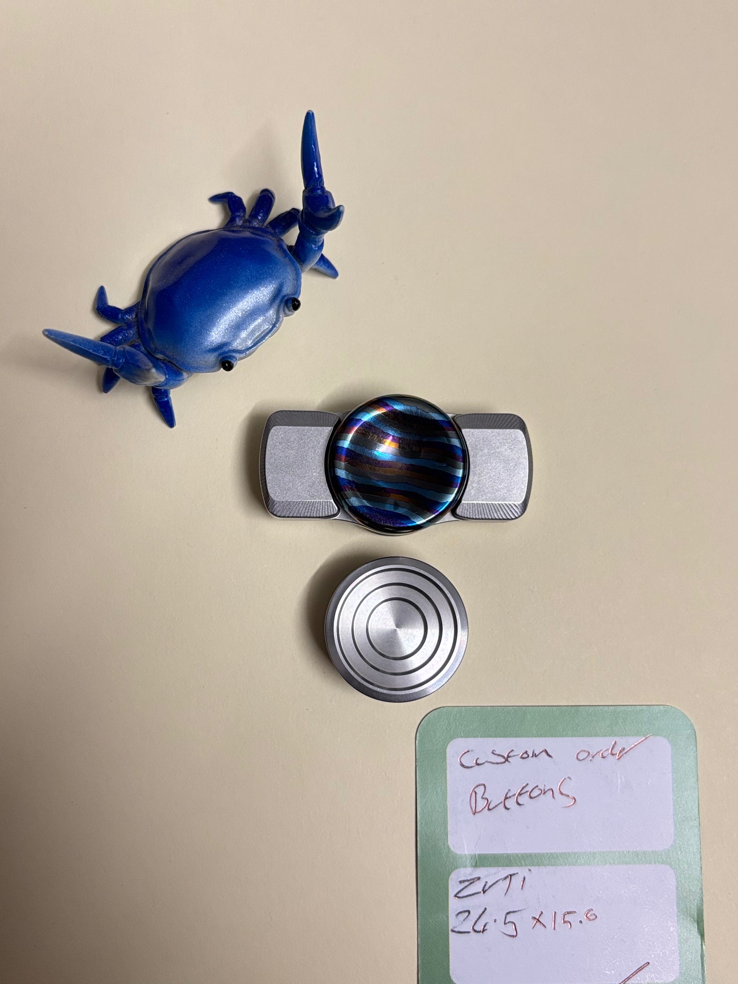 Modusworks thinamathing V2 SS with zircuti button - spinner