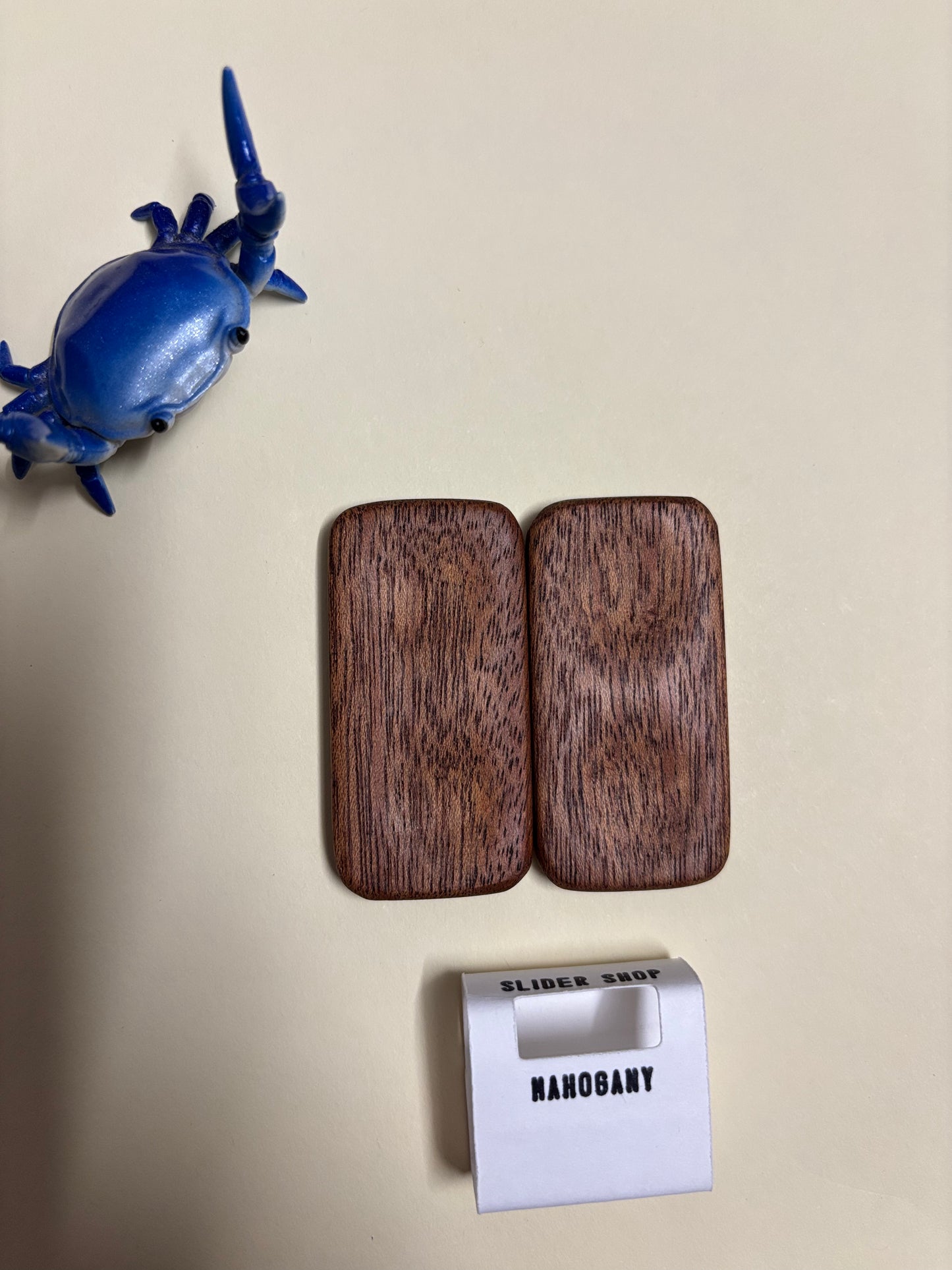 Slider Shop - Mahogony wood slider  - fidget toy