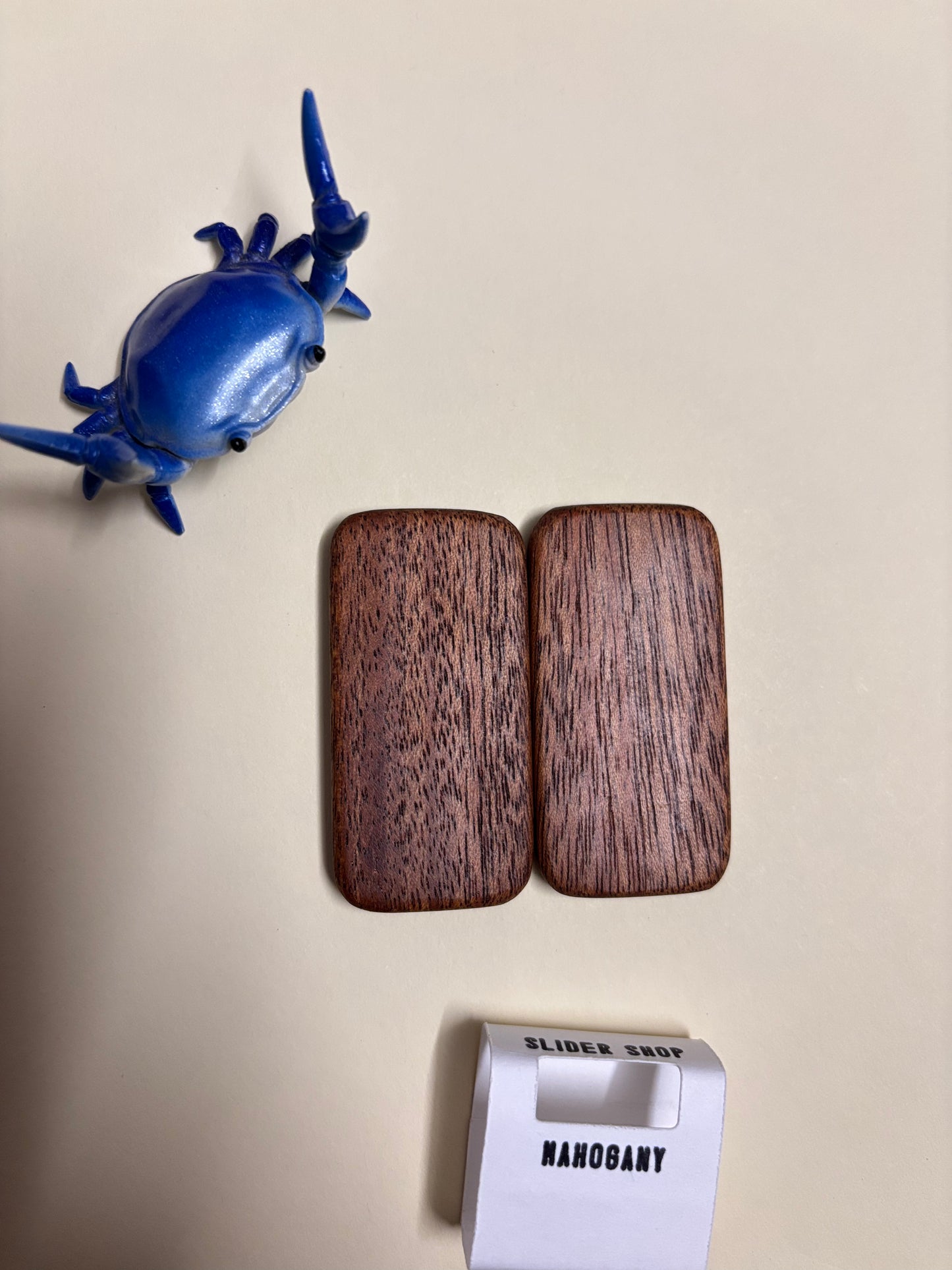 Slider Shop - Mahogony wood slider  - fidget toy