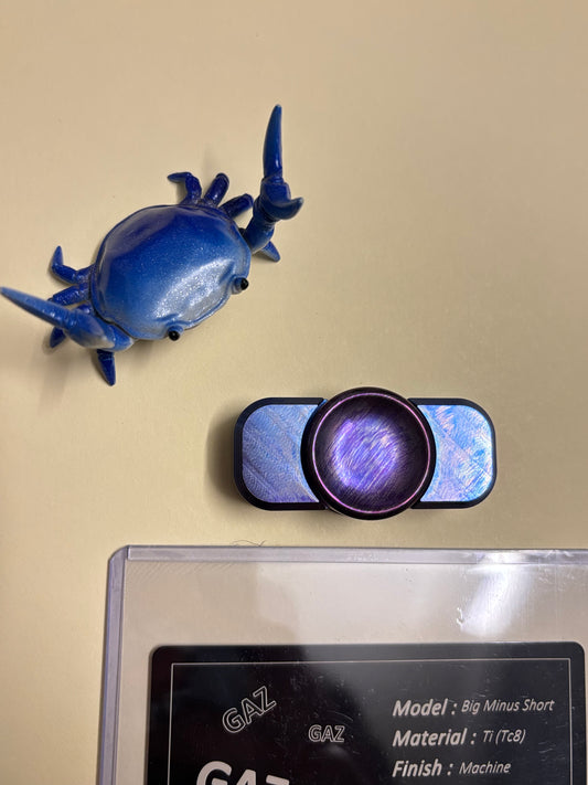 GAZ EDC  - GAZ Big Minus Short- TI fidget spinner - fidget toy