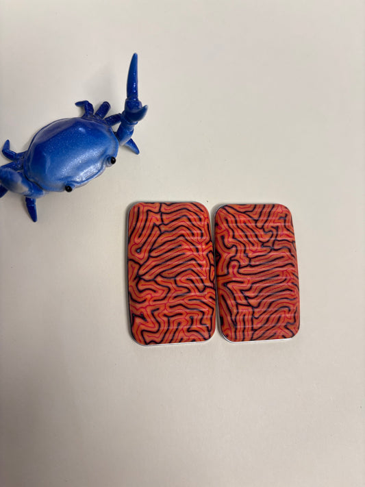 Magnus maglab Rib  - crazy fiber with SS plate - fidget toy