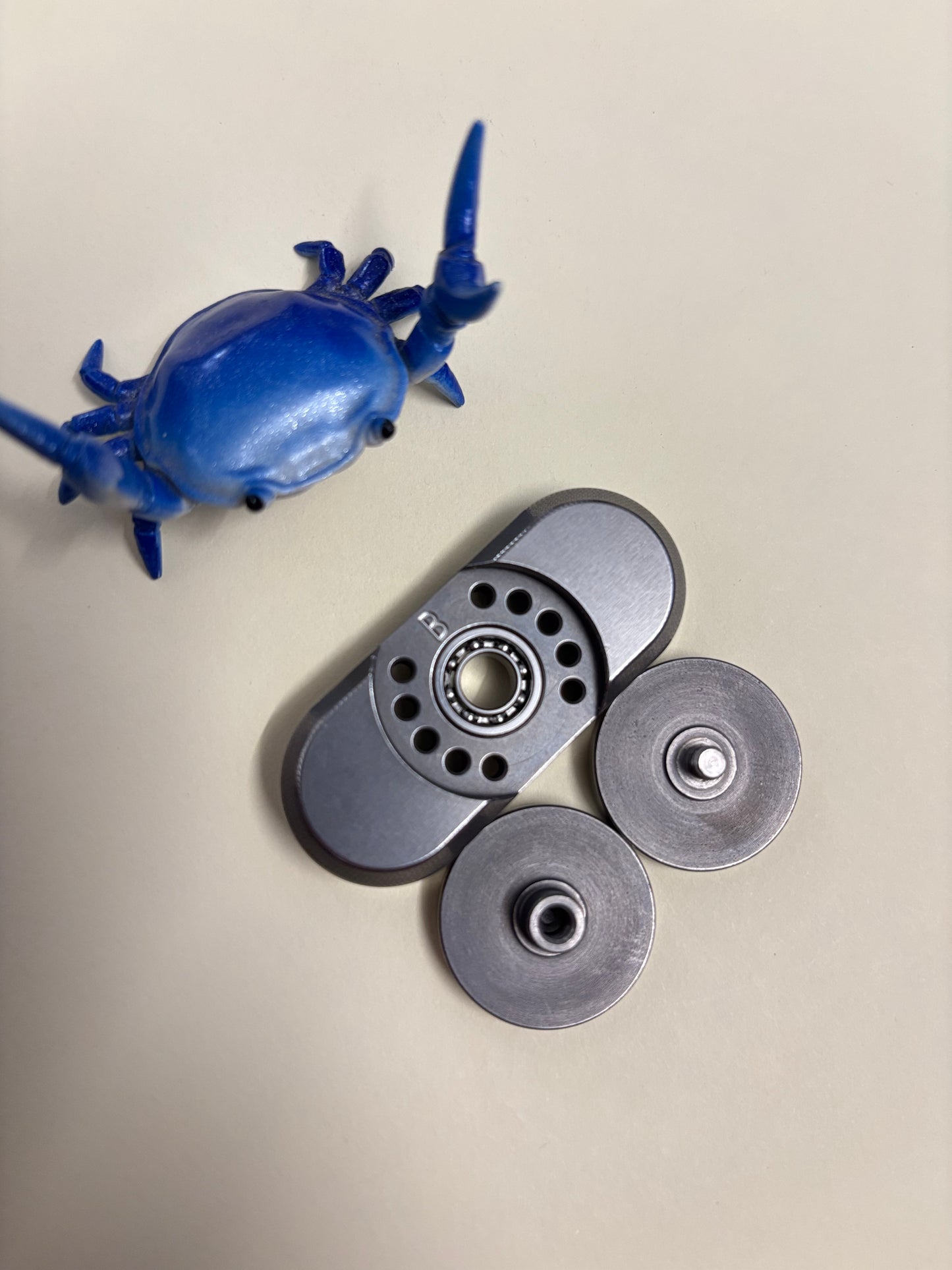 M3 tranquilizer ER redux - B stock - tungsten (W) - fidget spinner - fidget toy