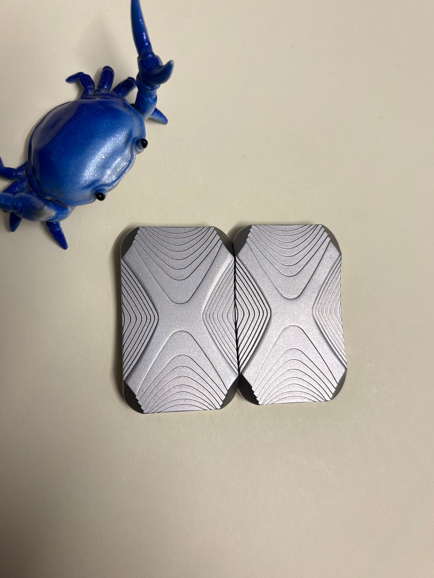 Aliexpress titanium toadX3 slider with SS plates