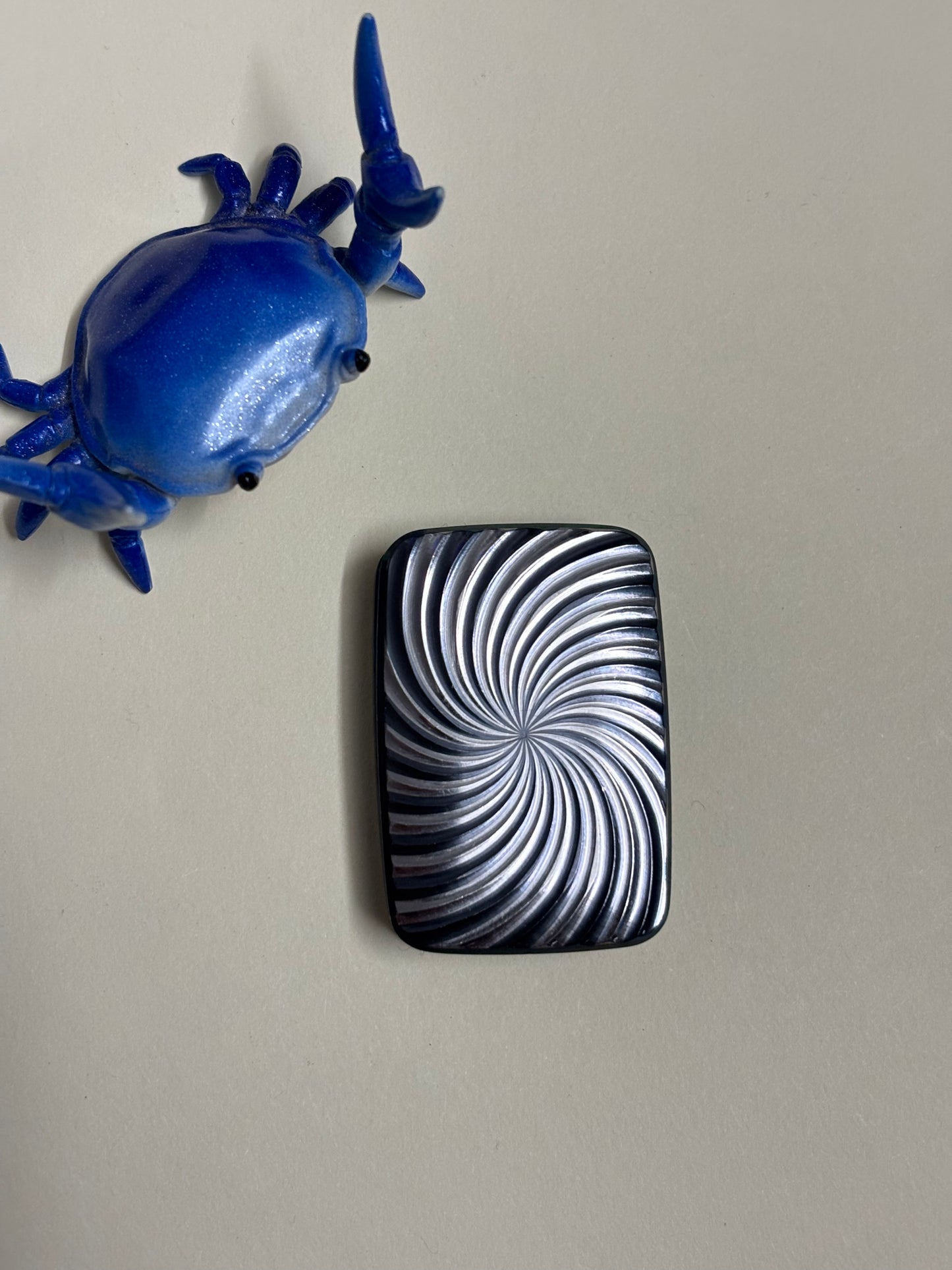 Compoform Argyle mini V1.1 - laser etched titanium slider