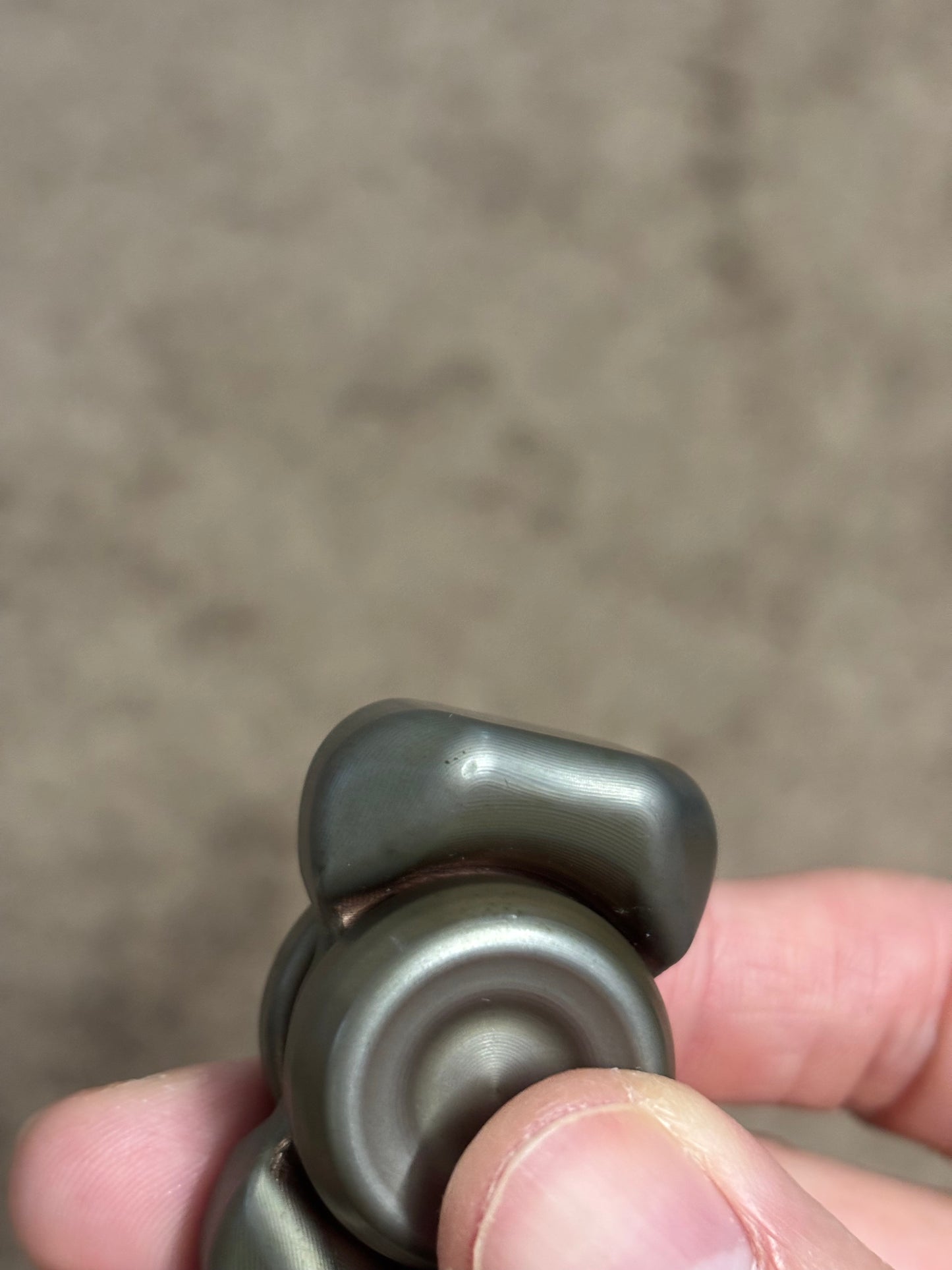 Indy Thicc - baby yeti WCU - fidget spinner - fidget toy