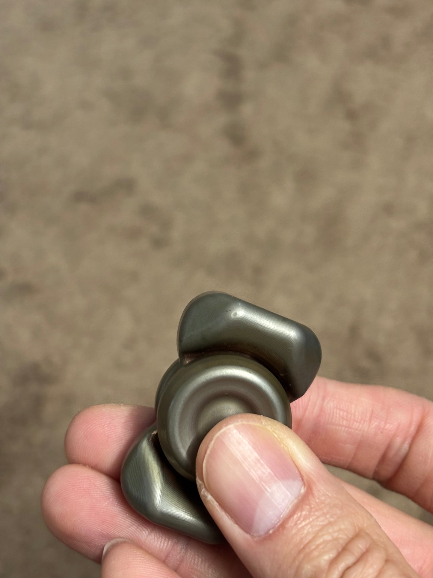 Indy Thicc - baby yeti WCU - fidget spinner - fidget toy