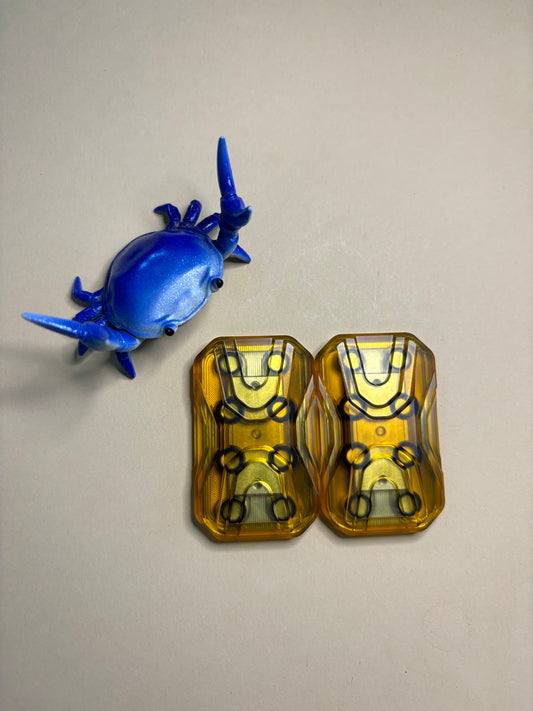 Magnus ultem King crab slider with SS  plates