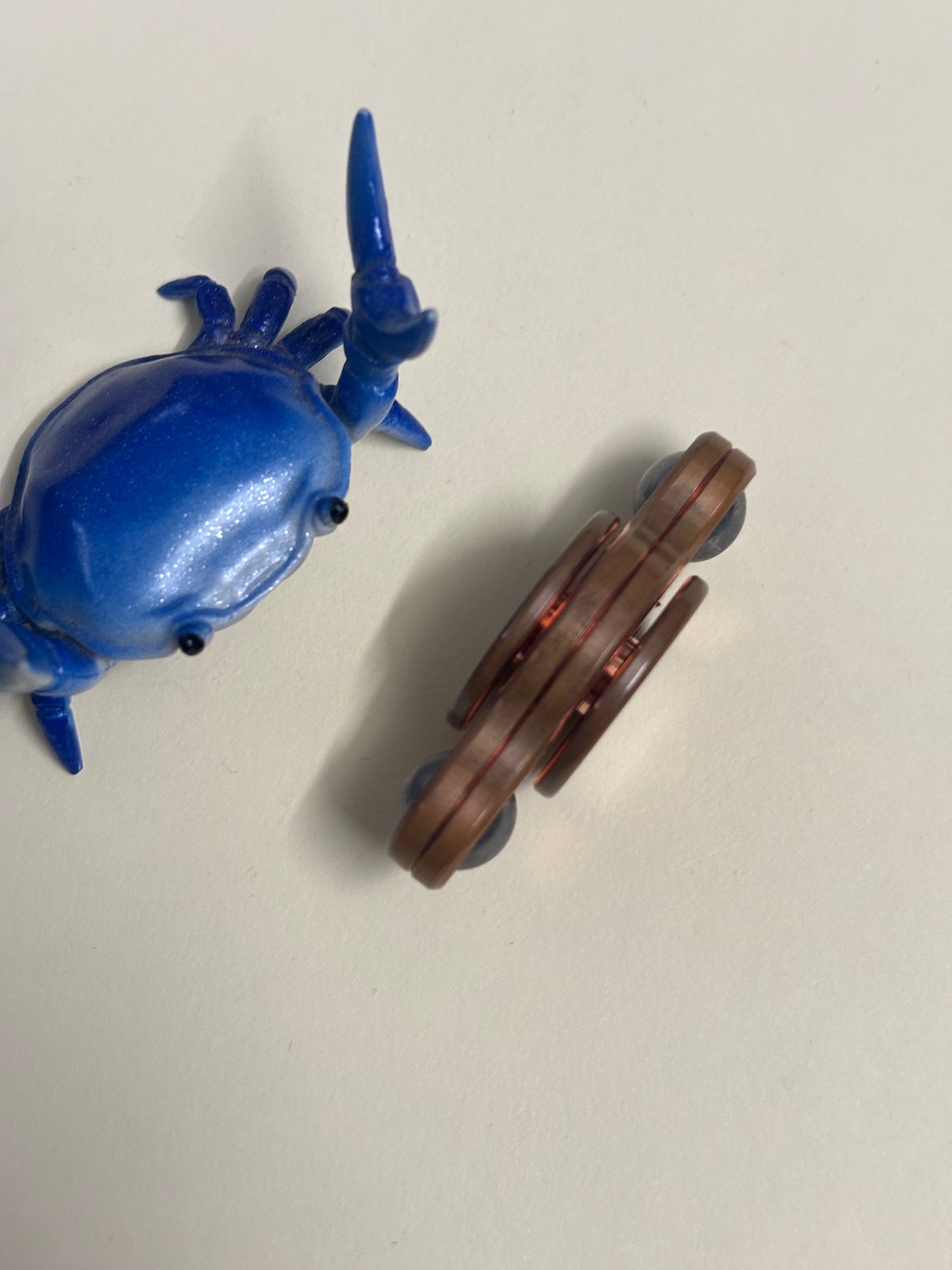 Alumafx turtle - copper spinners - fidget toy