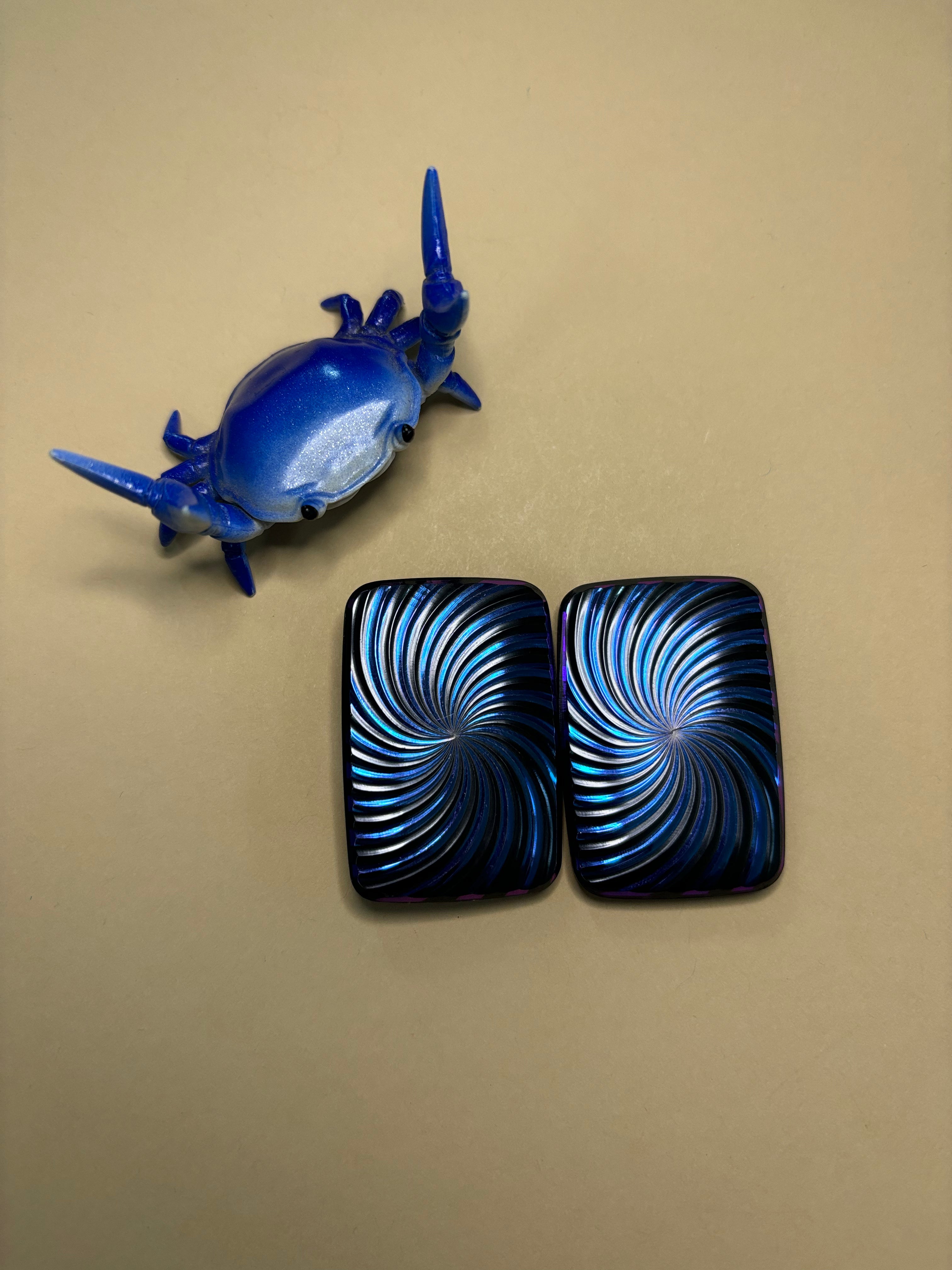 Compoform Argyle mini V1.1 - laser etched titanium slider – Plants Wake ...