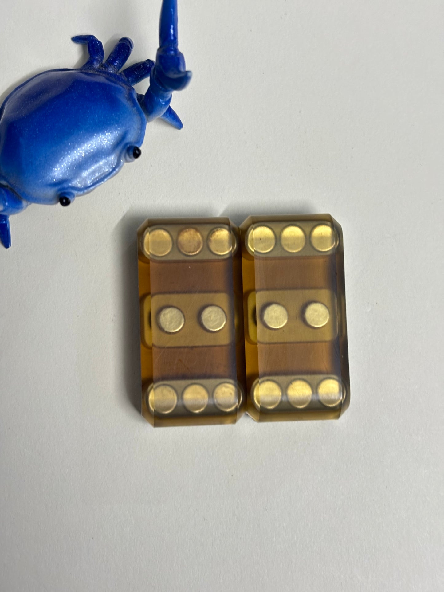 UQH - Gravity clicker  -  Super G - Hybrid Ultem/TI - Fidget toy