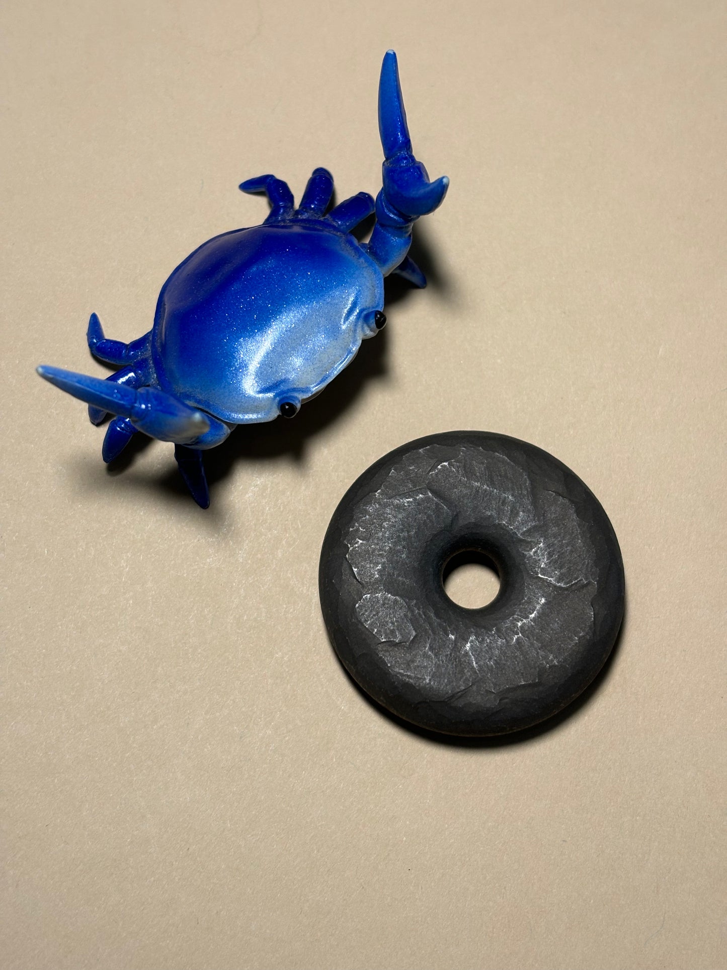 ACEDC Donut 2.0 TI - stone - haptic coin fidget toy