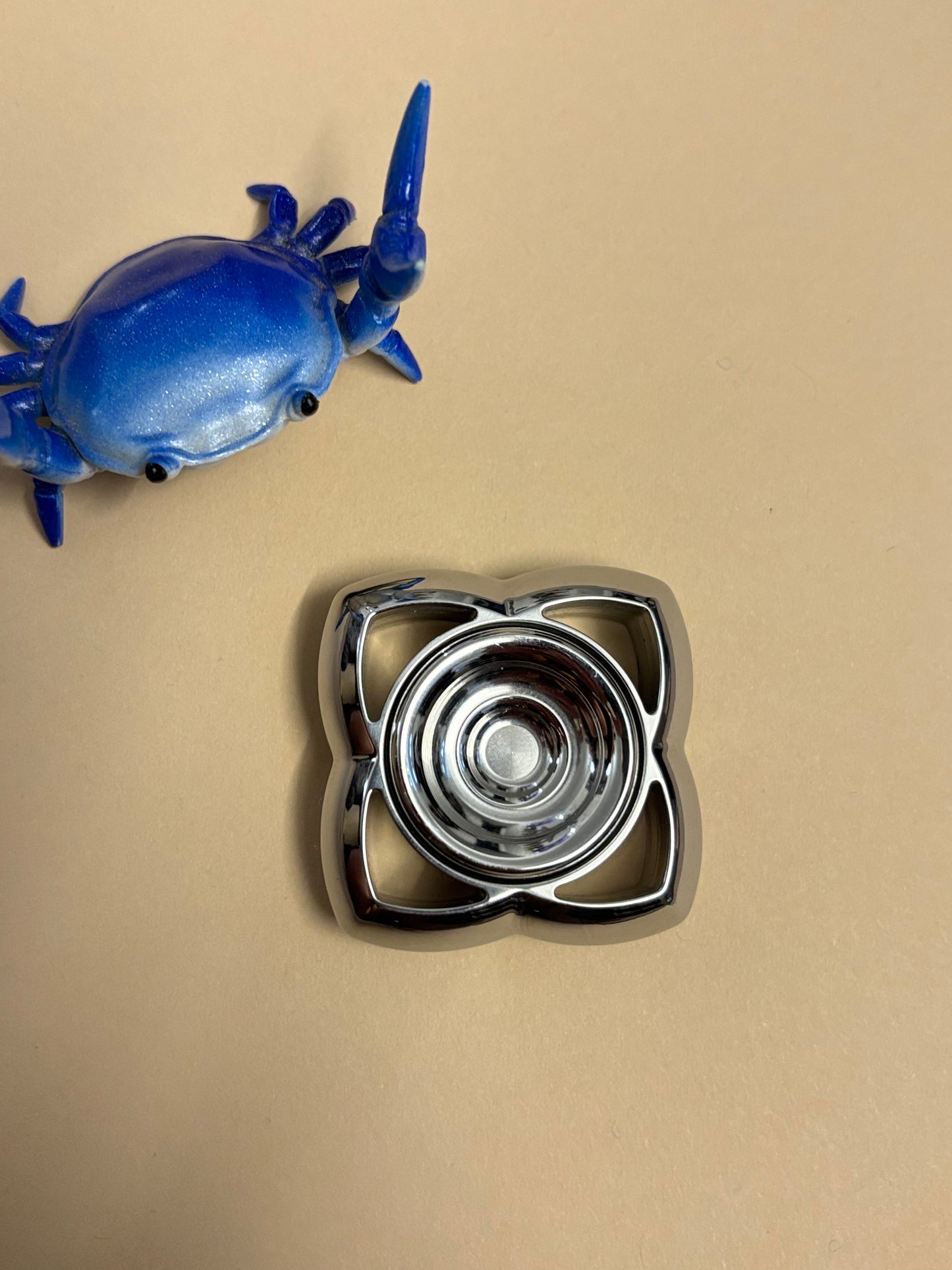 Sacred spin - Moab - Stainless steel - fidget spinner fidget toy