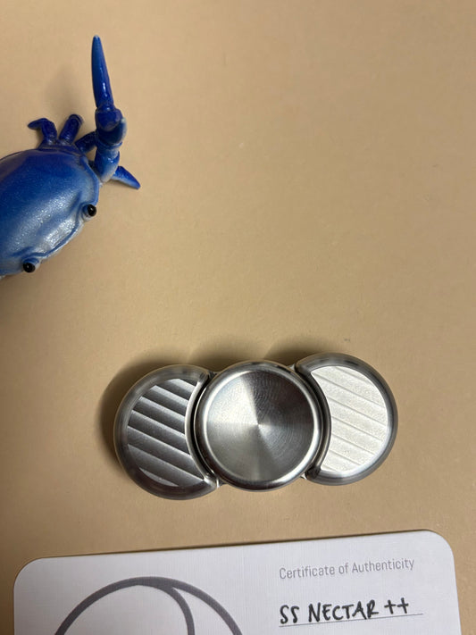 Twoedc - nectar++ stainless steel - Fidget spinner