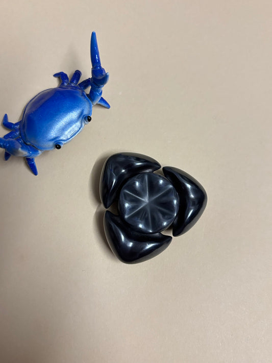 Fat Squid - tungsten blackened   - fidget spinner - Fidget toy