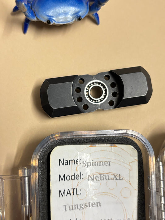 Njthandpower - nebu XL tungsten spinner - fidget toy