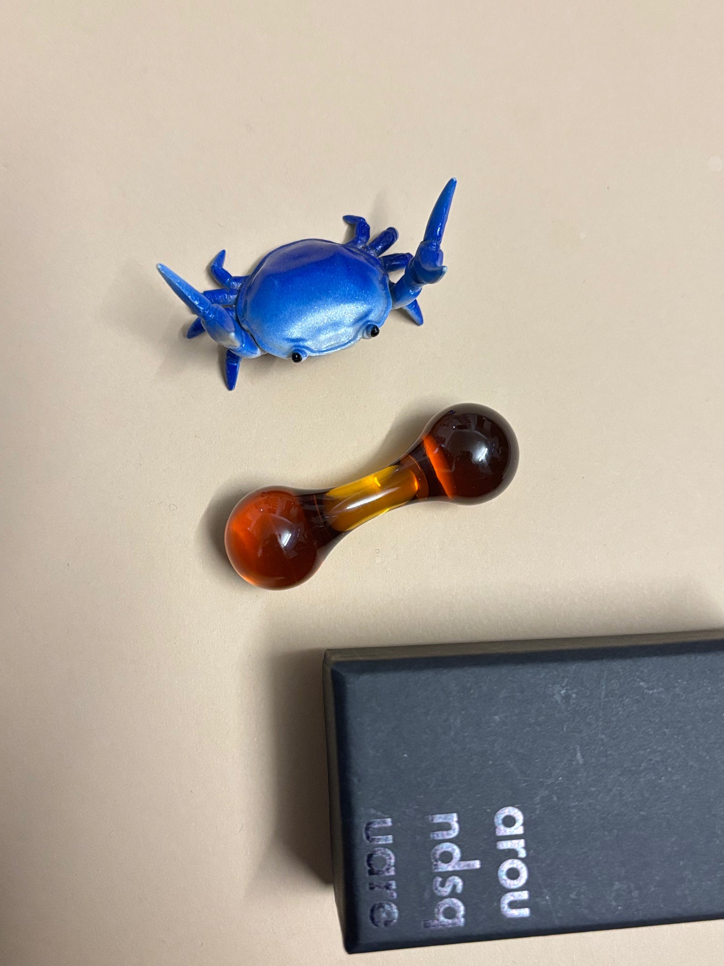 AroundSquare - knuckle bone - ultem  - fidget toy