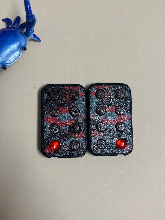 Sakura EDC tough tank puchicon - 3 click - fidget slider