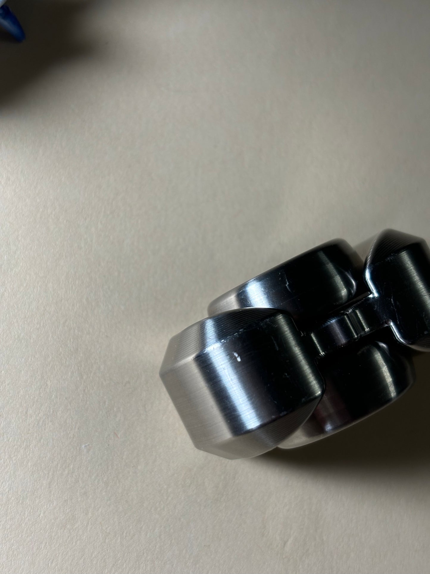 Indy Thicc - chelsea M titanium - fidget spinner - fidget toy