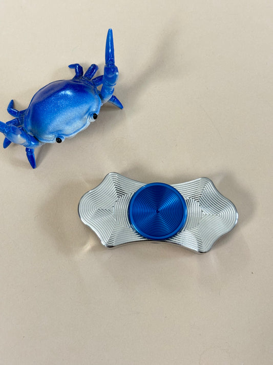 United machining - bowtie - SS  - fidget spinner - fidget toy