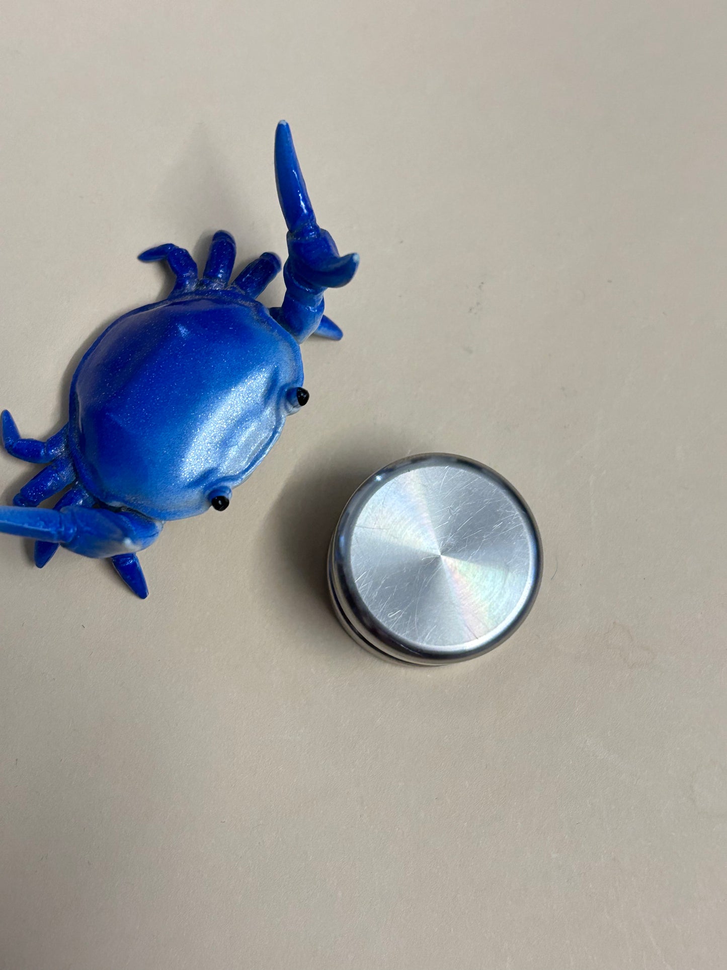 KAP x Otto - flat button - TI - fidget spinner - fidget toy