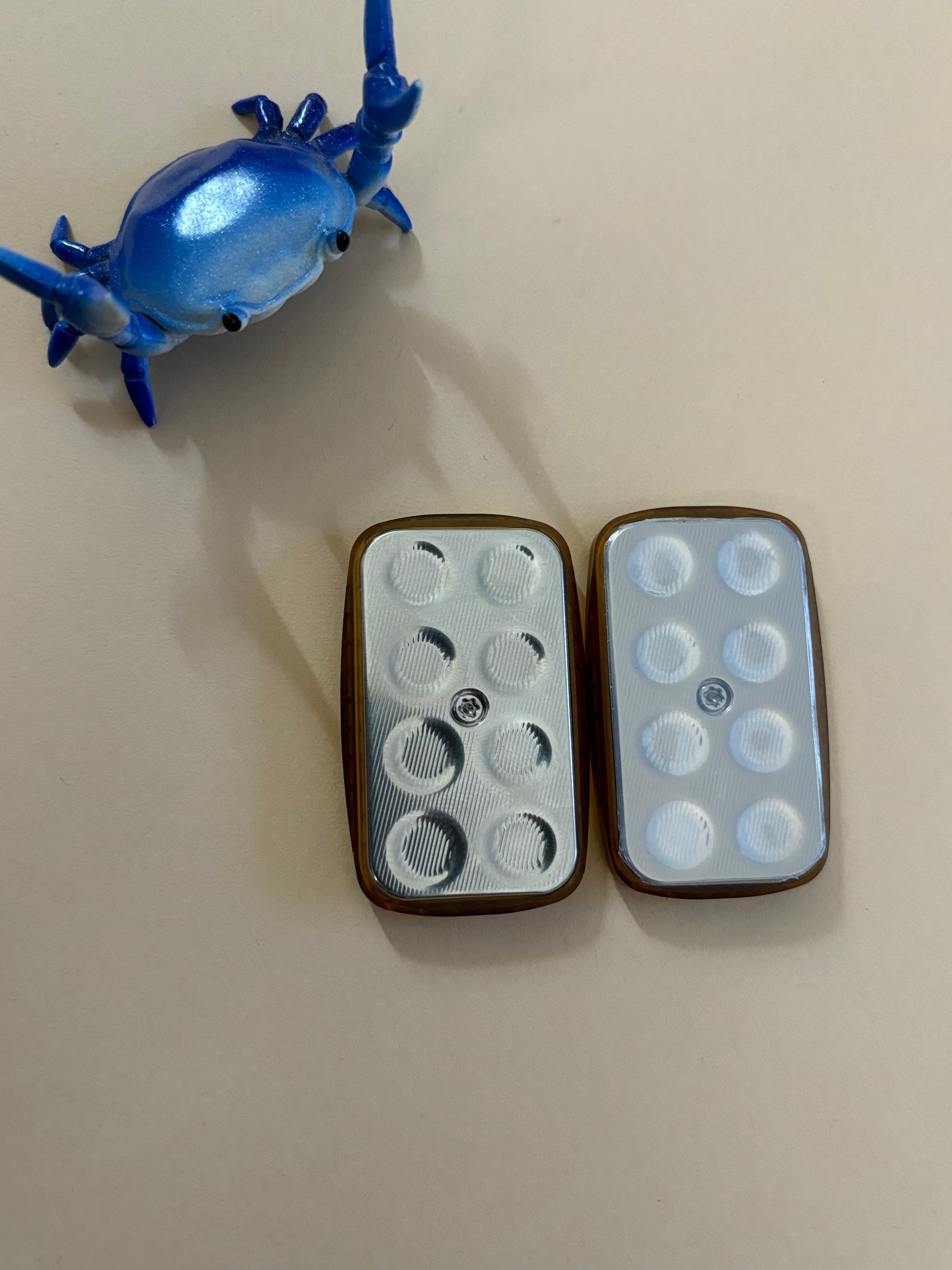 Magnus Mini Figure Magnus mini-frag slider - ultem with SS plate - fidget toy – Plants ...
