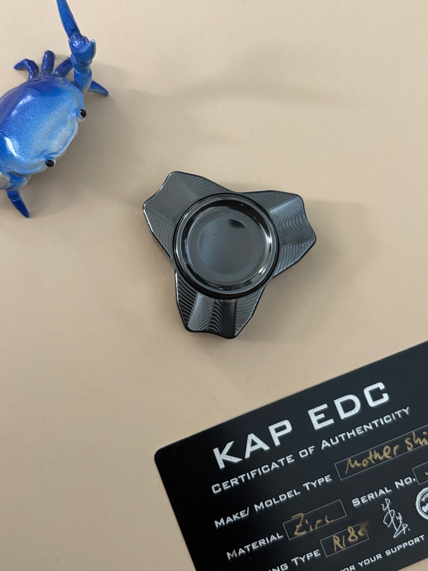 KAP - mothership zirc fidget spinner - fidget toy