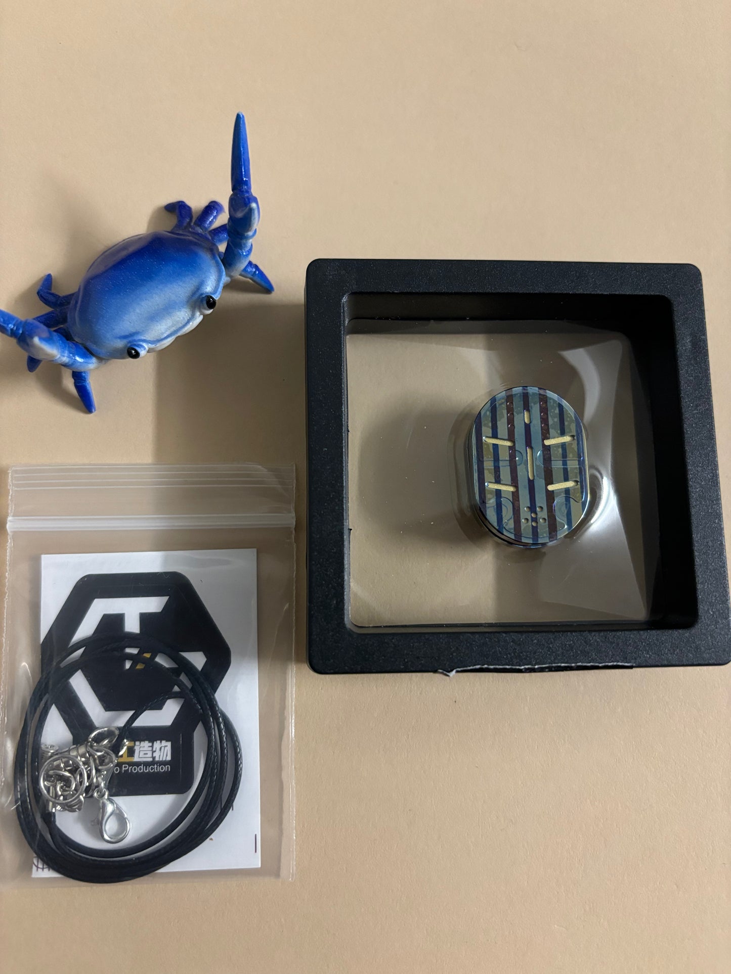 TiGo monkey mind - mokuti / ss mechanical fidget slider - haptic fidget toy