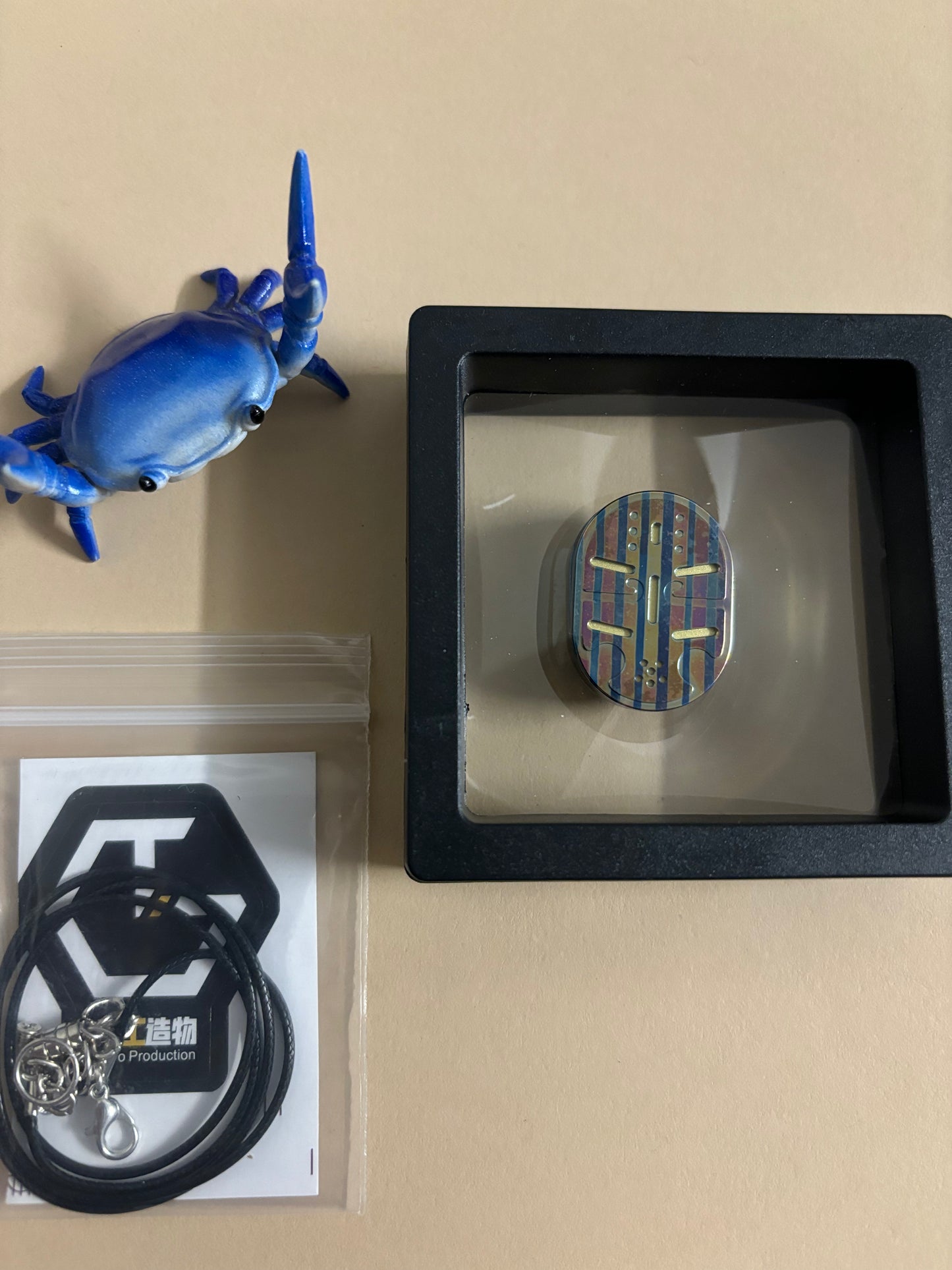 TiGo monkey mind - mokuti / ss mechanical fidget slider - haptic fidget toy