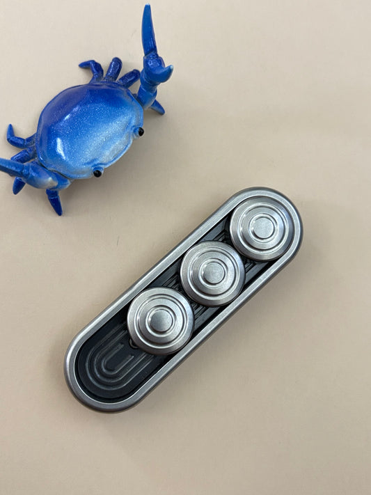 Magnus trio - ti with - zirc plate - slider - fidget toy