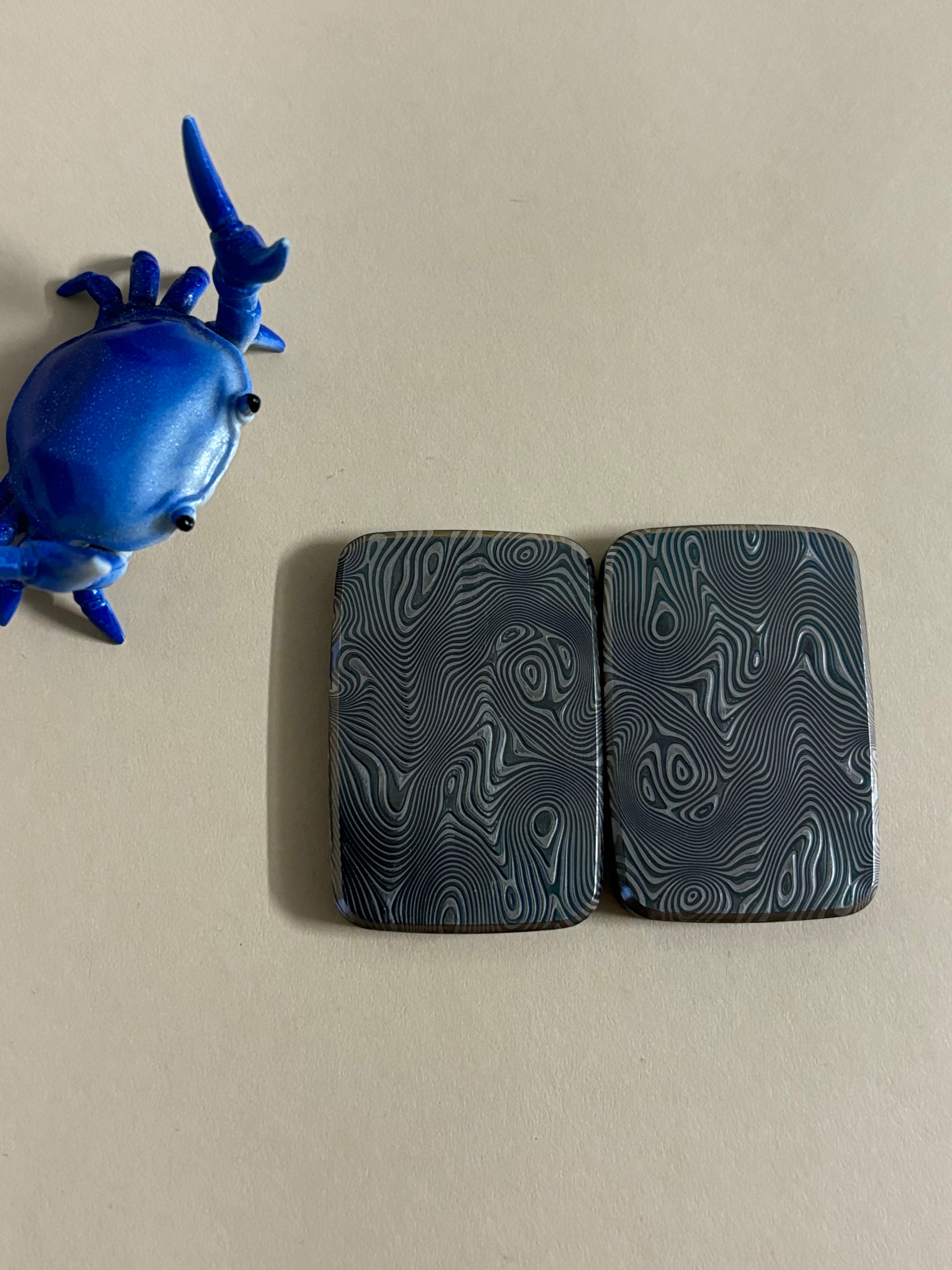 Compoform Argyle V2.1 - laser etched titanium slider – Plants Wake You Up