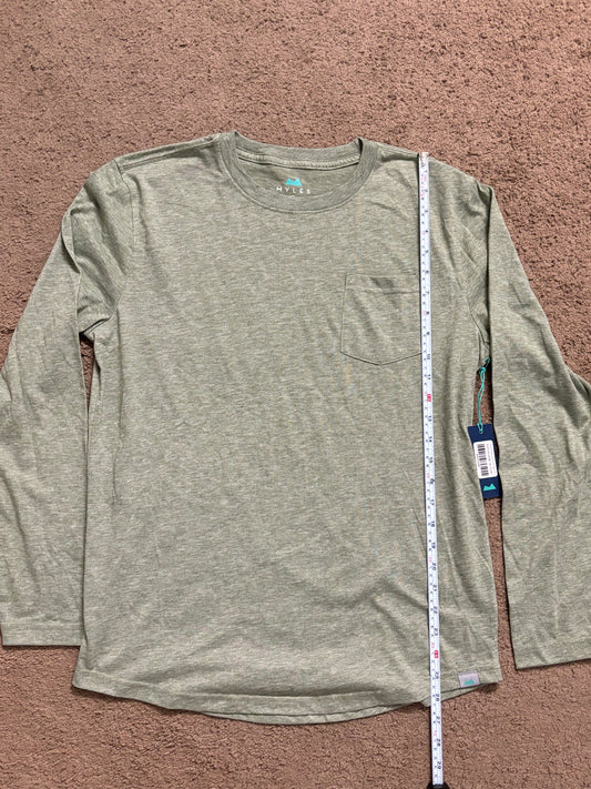 $58 - Myles Apparel -  everyday long sleeve shirt - M
