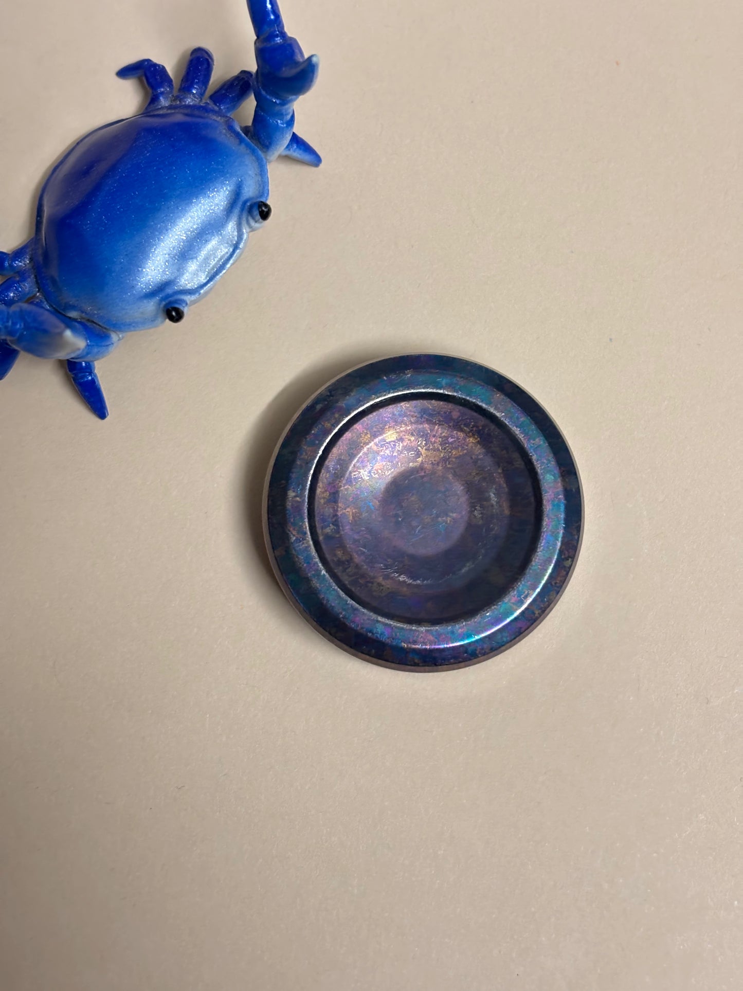 Njthandpower NJT - Ulte - crystallized zircon - haptic coin - fidget toy