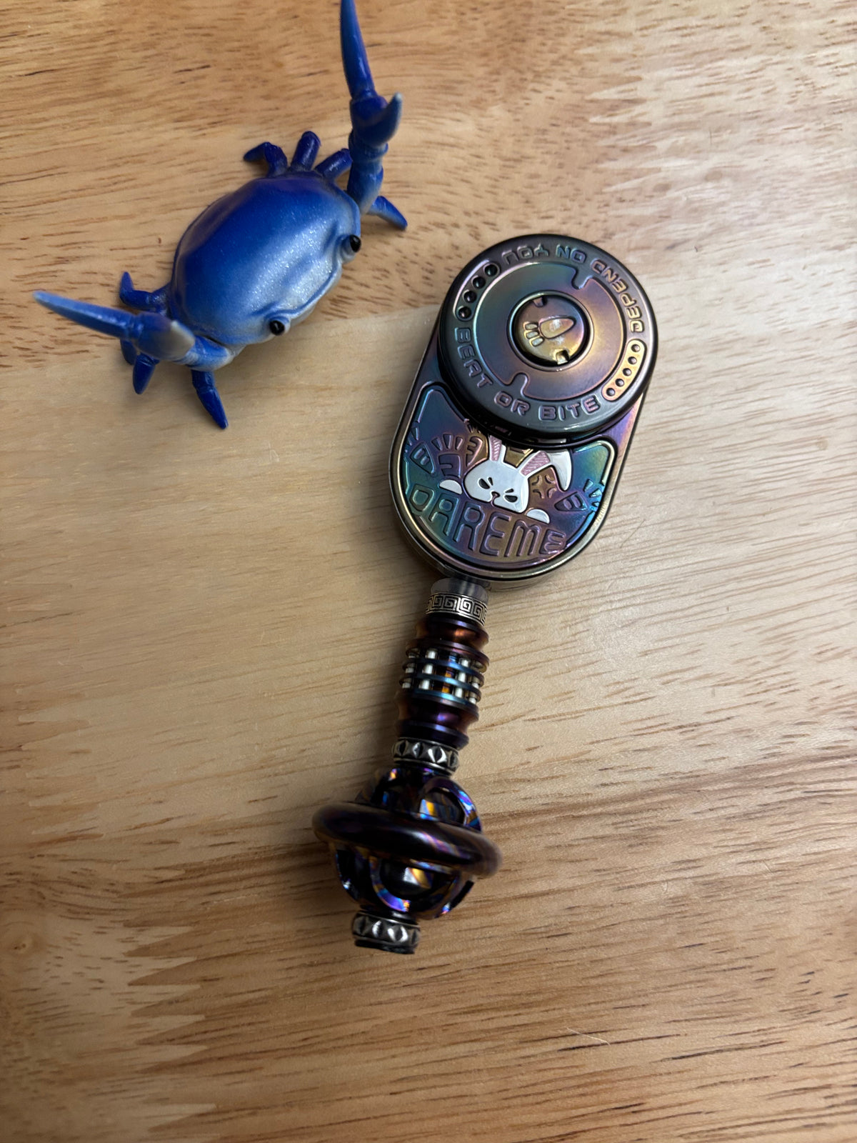 MOT Mix - oil slick zirc - fidget toy