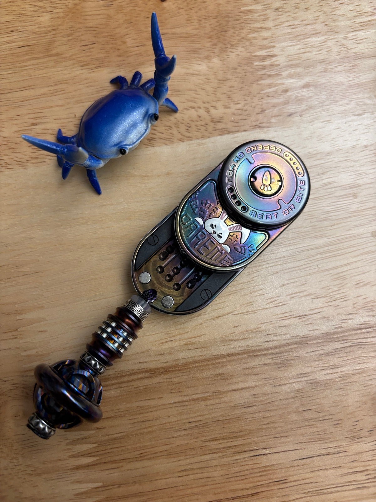 MOT Mix - oil slick zirc - fidget toy