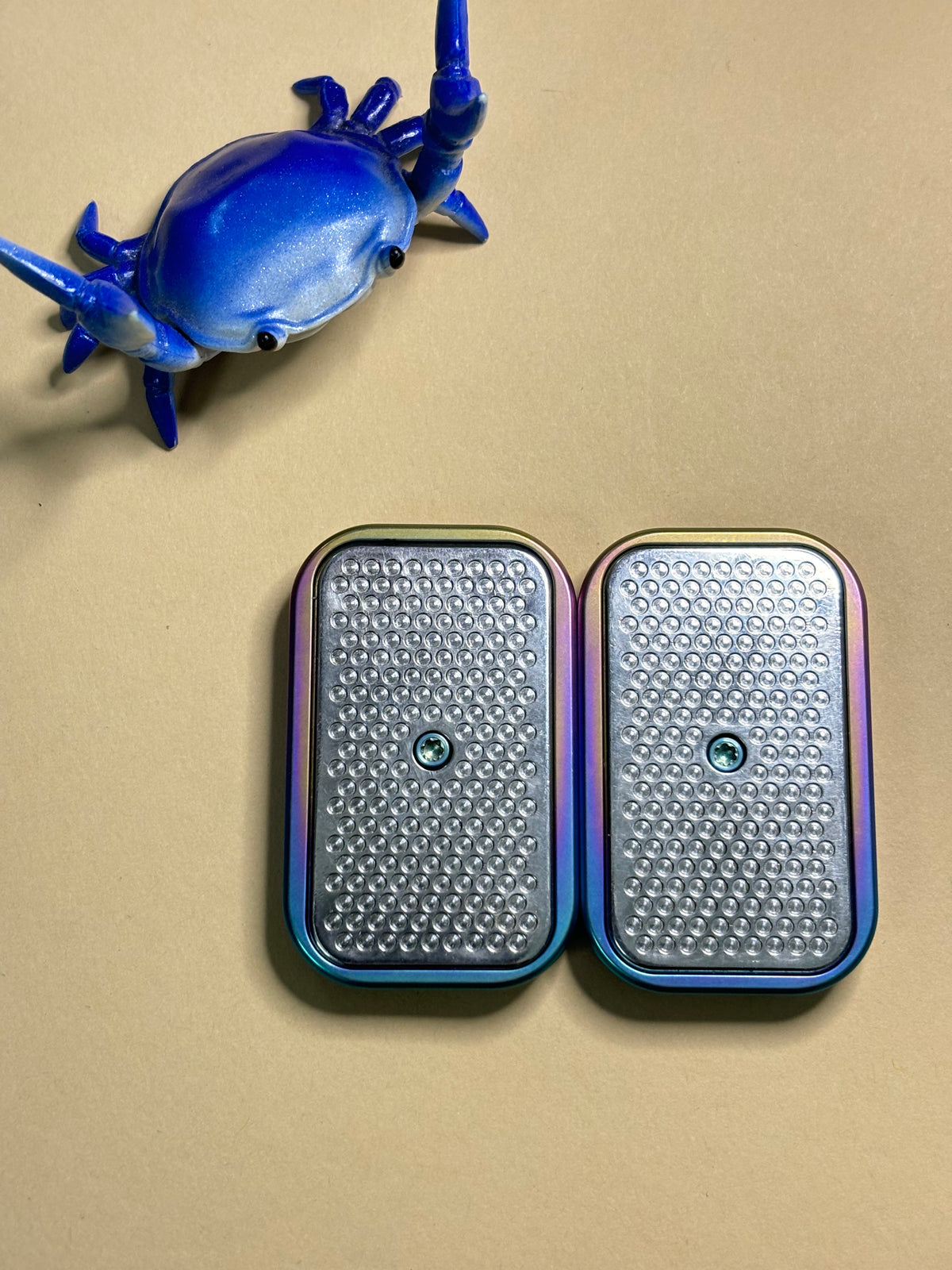 Sliders Titanium Magnus titanium anodized toad X slider - 3 click- fidget slider ...