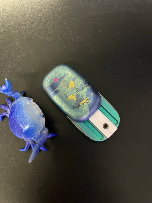 Linchu One Pal - Ti mechanical fidget slider - haptic fidget toy